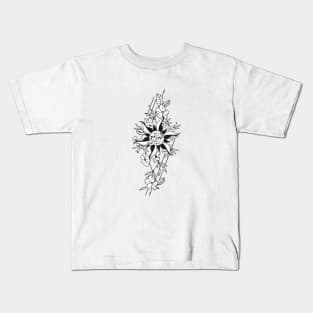 Floral Sun Kids T-Shirt